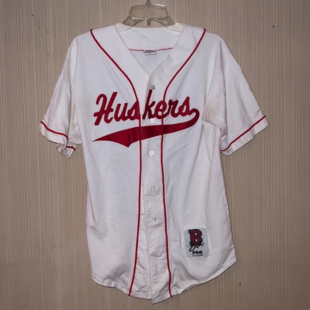 Nebraska Huskers Baseball Button Up